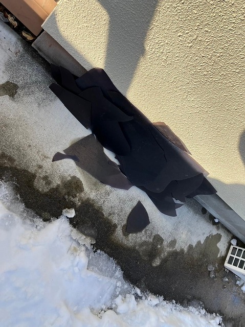 中央市　テラス屋根張り替え工事